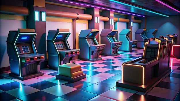 Visual Style Development for arcade games